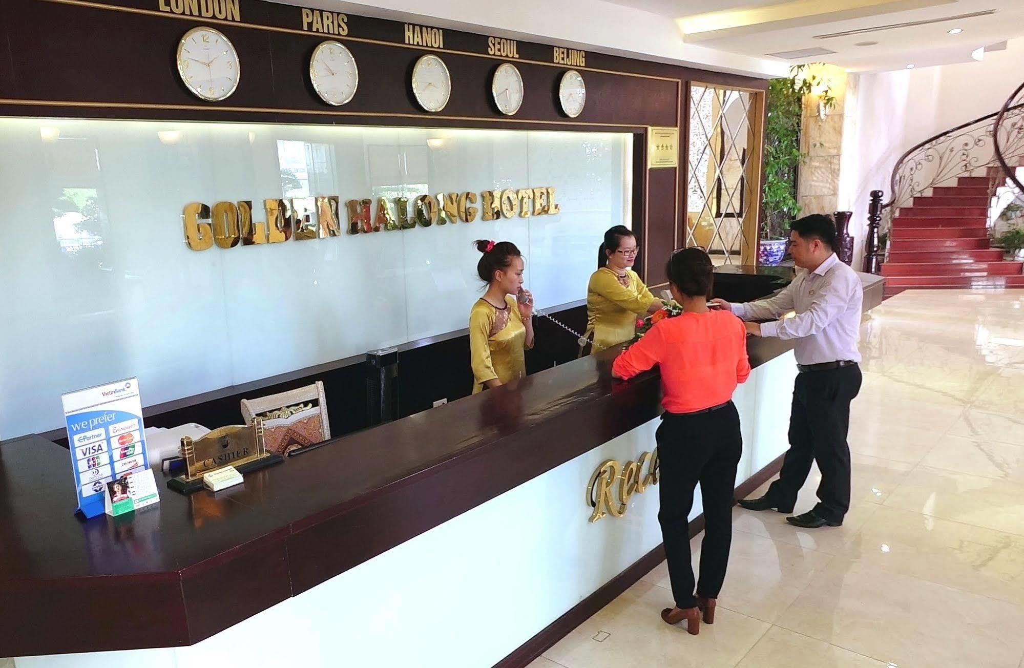 Golden Halong Hotel Hạ Long Exterior foto